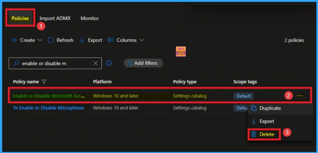 Enable or Disable Microsoft Account Connection Policy using Intune 14 Enable or Disable Microsoft Account Connection Policy using Intune - Fig.14