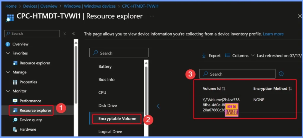 How to use Intune Inventory to Check BitLocker Encryption Status of Windows Devices 12 How to use Intune Inventory to Check BitLocker Encryption Status of Windows Devices - Fig.12