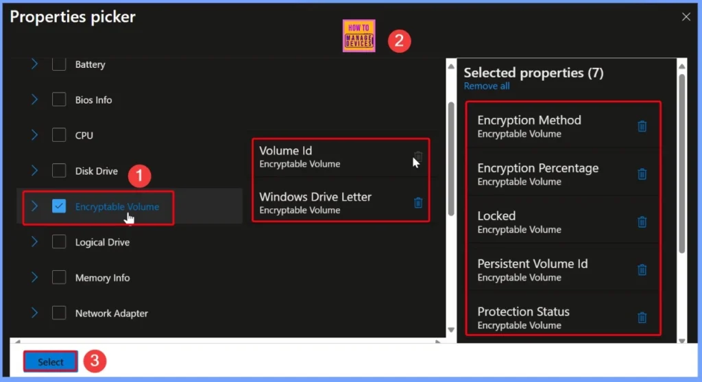 How to use Intune Inventory to Check BitLocker Encryption Status of Windows Devices 6 How to use Intune Inventory to Check BitLocker Encryption Status of Windows Devices - Fig.6