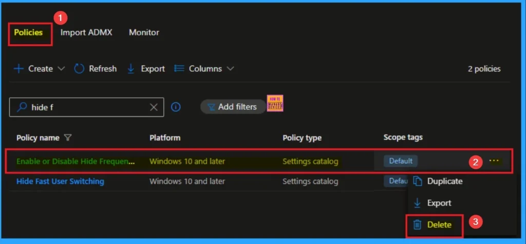 Hide Frequently Used Apps from Start Menu using Intune Policy 15 Hide Frequently Used Apps from Start Menu using Intune Policy - Fig.15