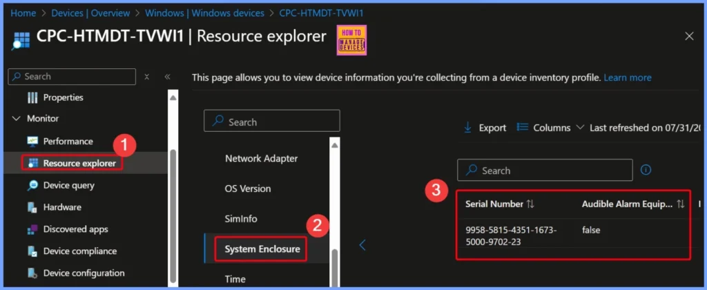 How to Collect Serial Number Alarms Breach Info Security Breach and More using Intune Inventory 10 How to Collect Serial Number Alarms Breach Info Security Breach and More using Intune Inventory - Fig.10