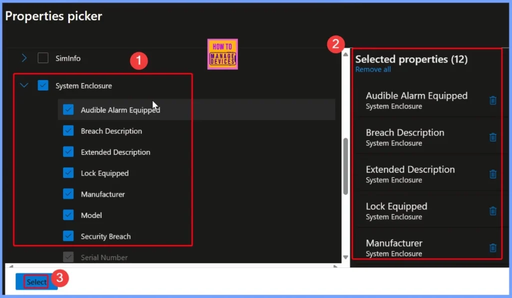 How to Collect Serial Number Alarms Breach Info Security Breach and More using Intune Inventory 4 How to Collect Serial Number Alarms Breach Info Security Breach and More using Intune Inventory - Fig.4
