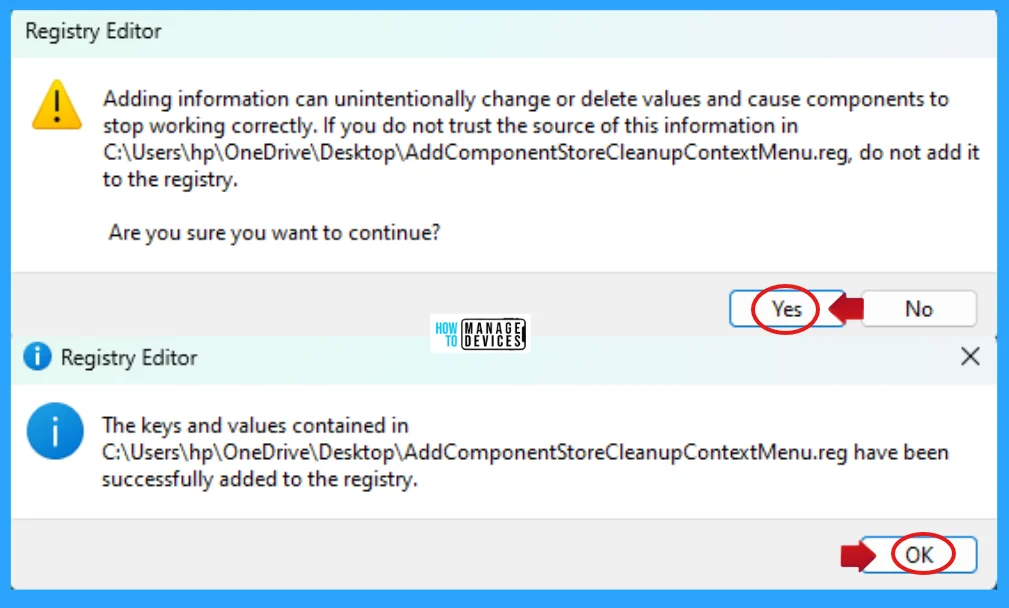How to Analyse and Clean up Component Store WinSxS Folder in Windows 11 14 How to Analyse and Clean Up Component Store WinSxS folder in Windows 11 - Fig. 13