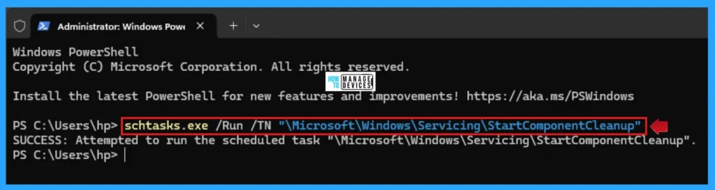 How to Analyse and Clean up Component Store WinSxS Folder in Windows 11 8 How to Analyse and Clean Up Component Store WinSxS folder in Windows 11 - Fig. 7