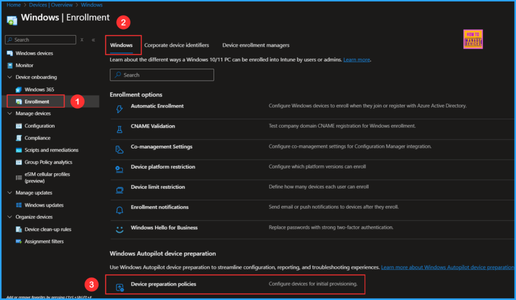 How to Create Autopilot Device Preparation Policy for Windows 365 Frontline Devices using Intune 2 How to Create Autopilot Device Preparation Policy for Windows 365 Frontline Devices using Intune. Fig. 2