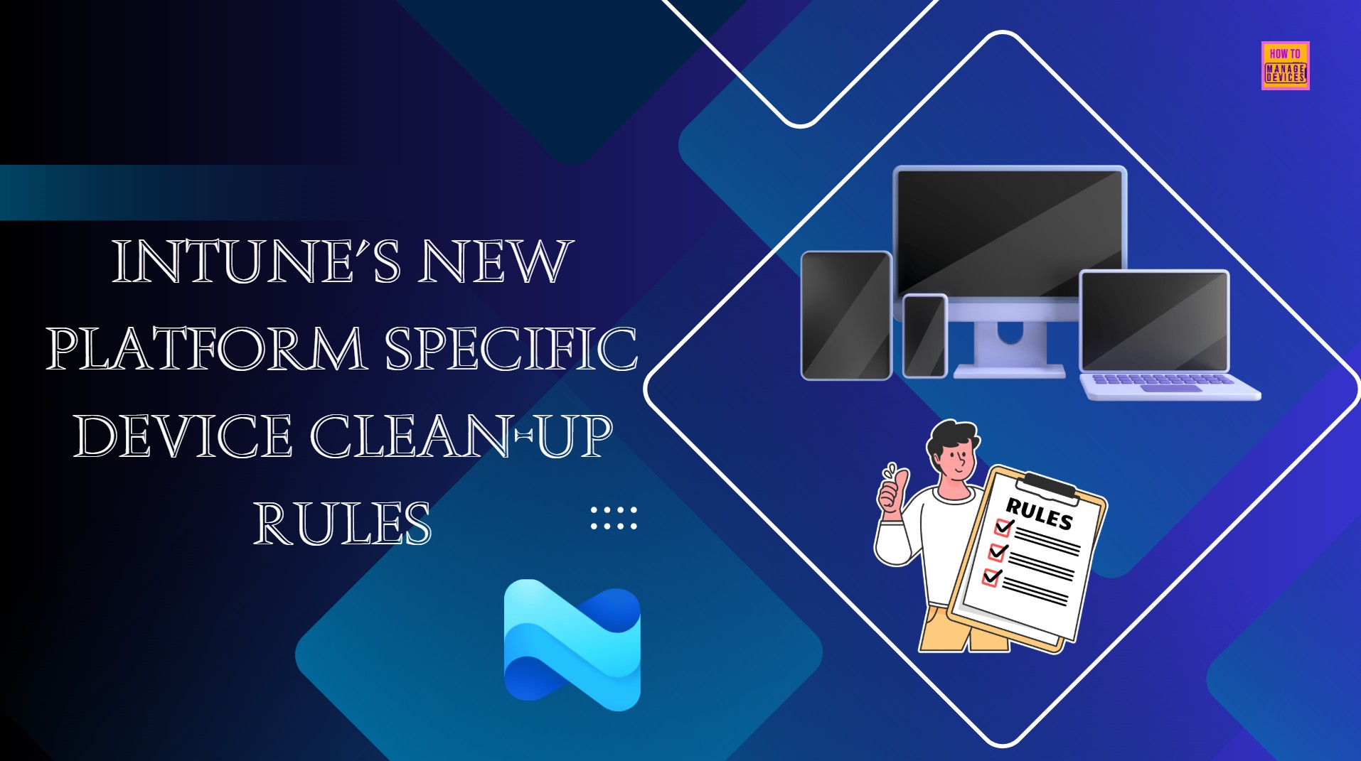 How to Create New Platform Specific Device Clean-up Rule in Intune. Fig. 1