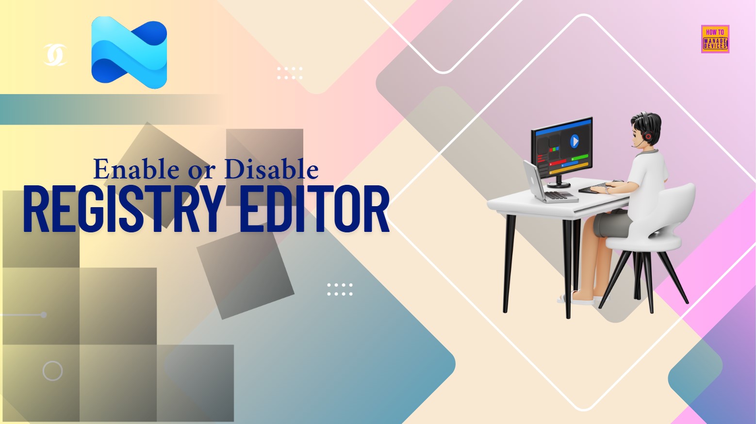 How to Block Registry Editor in Windows Devices using PowerShell Script Group Policy and Intune Policy