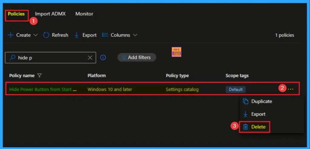 How to Hide Shutdown Restart Sleep and Hibernate from Start Menu using Intune Policy 15 How to Hide Shutdown Restart Sleep and Hibernate from Start Menu using Intune Policy - Fig.15