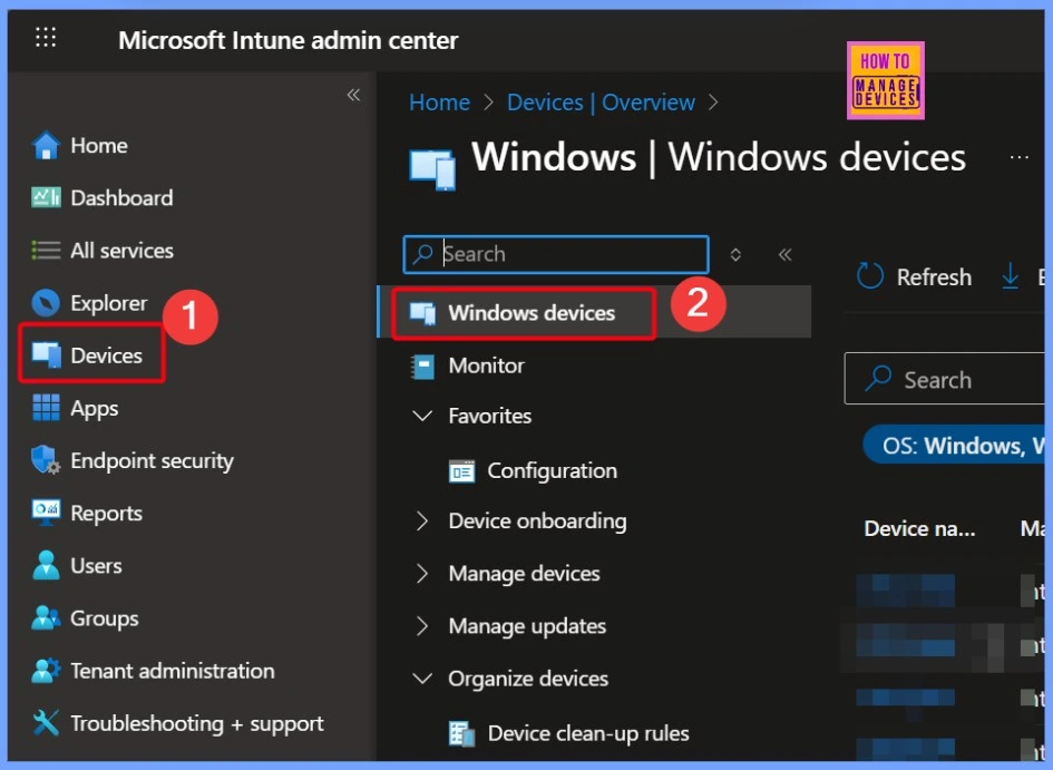 How to Track Time Zone Information from Windows Devices using Intune Inventory 1 How to Track Time Zone Information from Windows Devices using Intune Inventory - Fig.1