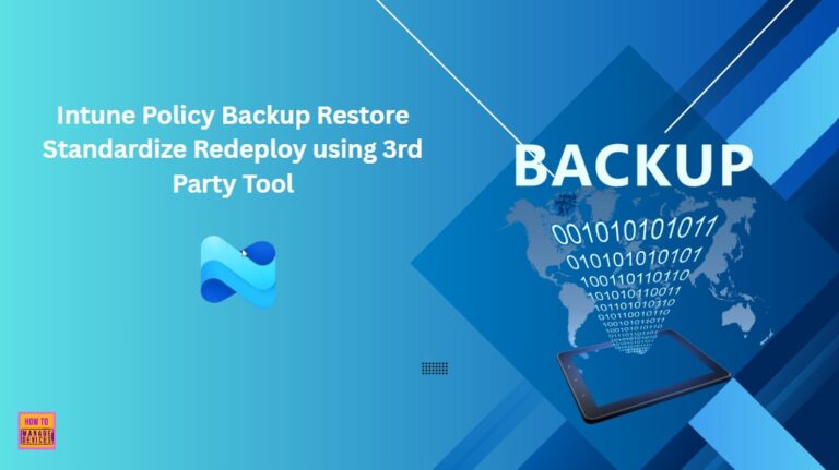 Intune-Policy-Backup-Restore