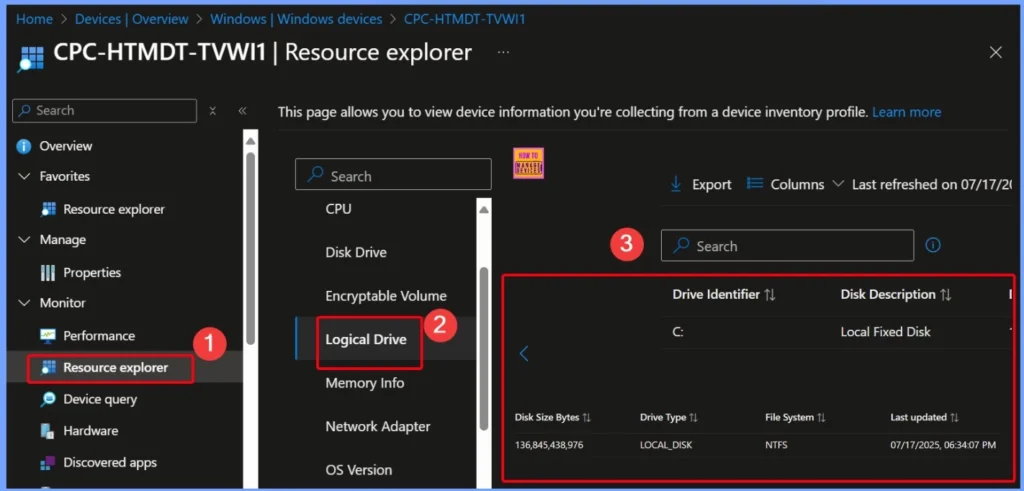 How Intune Inventory Helps to Monitor Logical Drives on Windows Devices 12 How Intune Inventory Helps to Monitor Logical Drives on Windows Devices - Fig.12