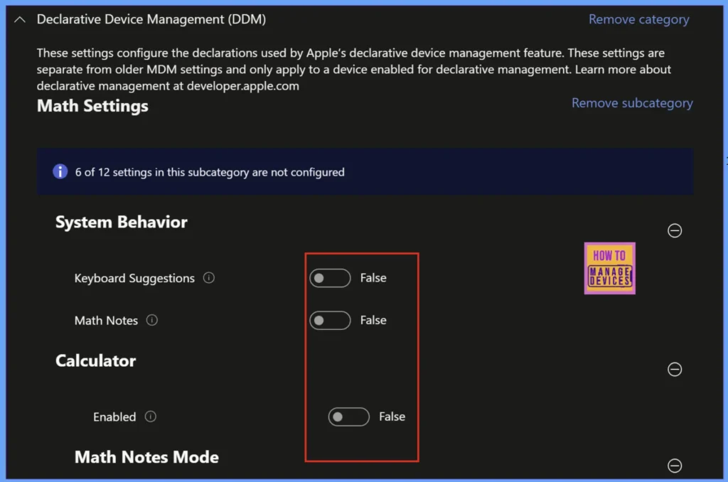 How to Manage Apple Intelligence on iOS or iPadOS Devices using Intune 6 Manage Apple Intelligence on iOS/iPadOS devices using Intune Fig: 5