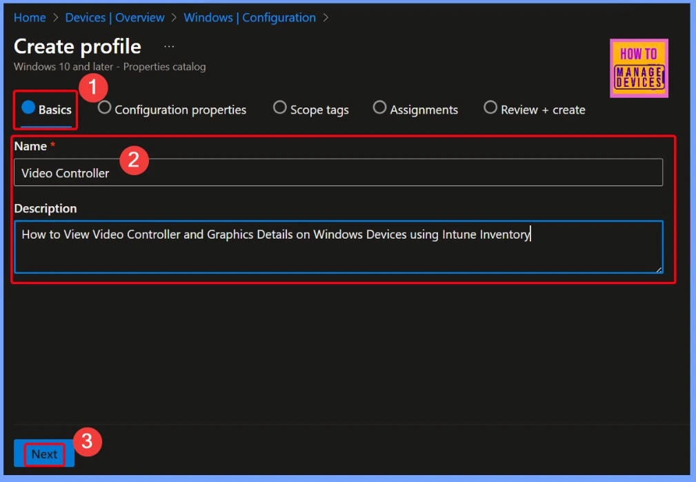 How to use Intune Inventory to View Graphics Model Video RAM and Display Settings on Windows Devices 2 How to use Intune Inventory to View Graphics Model Video RAM and Display Settings on Windows Devices - Fig.2
