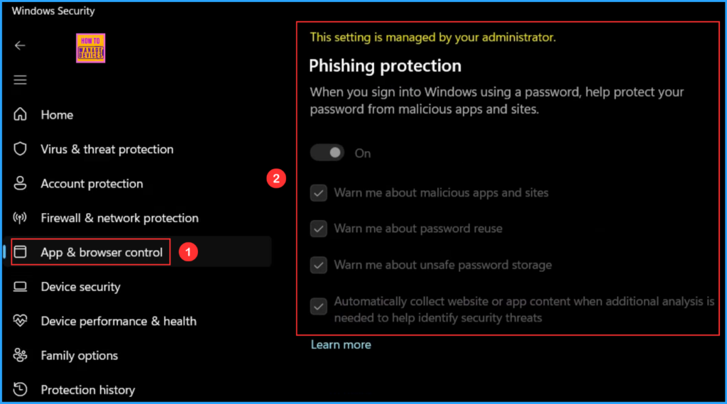 Intune Security Policy to Set Up Smart Screen Enhanced Phishing Protection 12 Intune Security Policy to Set Up Smart Screen Enhanced Phishing Protection Fig. 12