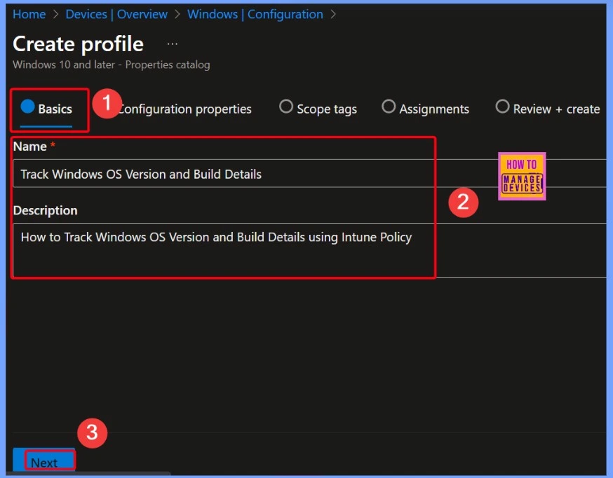 How to Track Windows OS Version and Build Details using Intune Inventory Policy 2 How to Track Windows OS Version and Build Details using Intune Inventory Policy - Fig.2