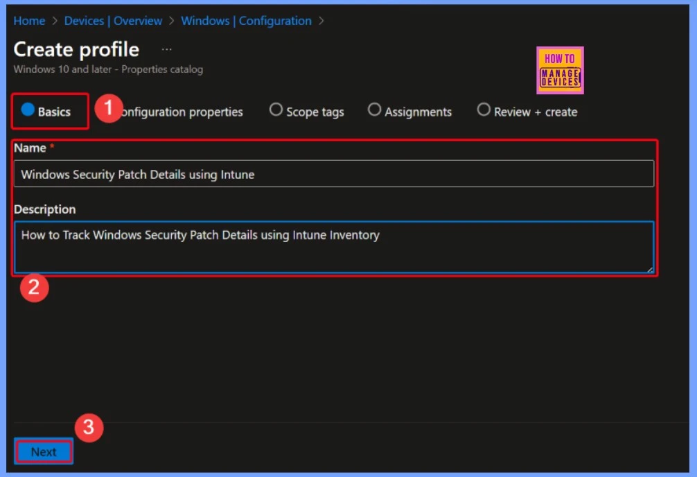 How to Track Windows Security Patch Installation Details using Intune Inventory 3 How to Track Windows Security Patch Installation Details using Intune Inventory - Fig.3
