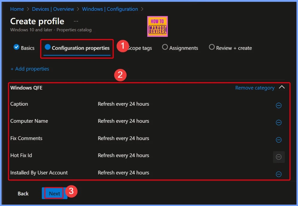 How to Track Windows Security Patch Installation Details using Intune Inventory 6 How to Track Windows Security Patch Installation Details using Intune Inventory - Fig.6