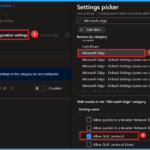 Accelerate Microsoft Edge Performance by Enabling the QUIC Protocol using Intune 1 Accelerate Microsoft Edge Performance by Enabling the QUIC Protocol Using Intune