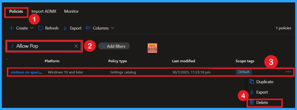 How to Control Default Pop-up for Specific Sites Using Intune Policy 13 How to Control Default Pop-up for Specific Sites Using Intune Policy - Fig.12