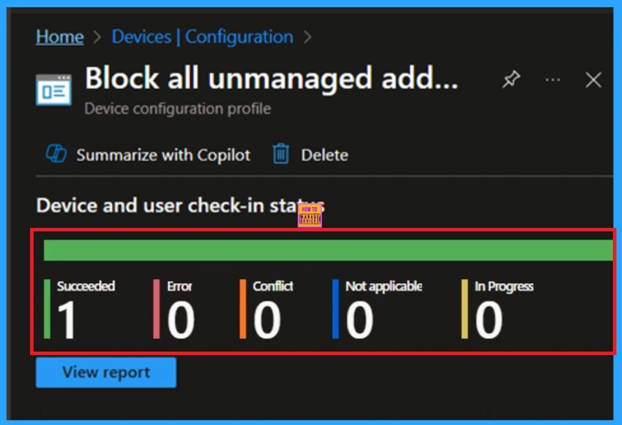 Allow or Block All Unmanaged Add-ins in OneNote using Intune Policy 10 Allow or Block All Unmanaged Add-ins in OneNote using Intune Policy -Fig.10