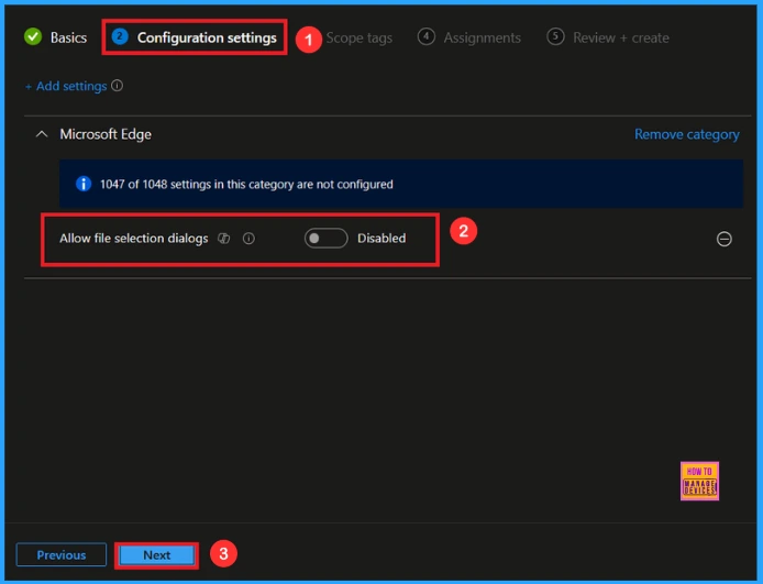 Enable File Selection Dialogs in Edge Browser for Local File Interactions using Intune Policy - Fig.4
