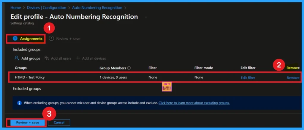 Auto Numbering Recognition user in OneNote in Intune Policy 11 Auto Numbering Recognition user in OneNote in Intune Policy - Fig.11