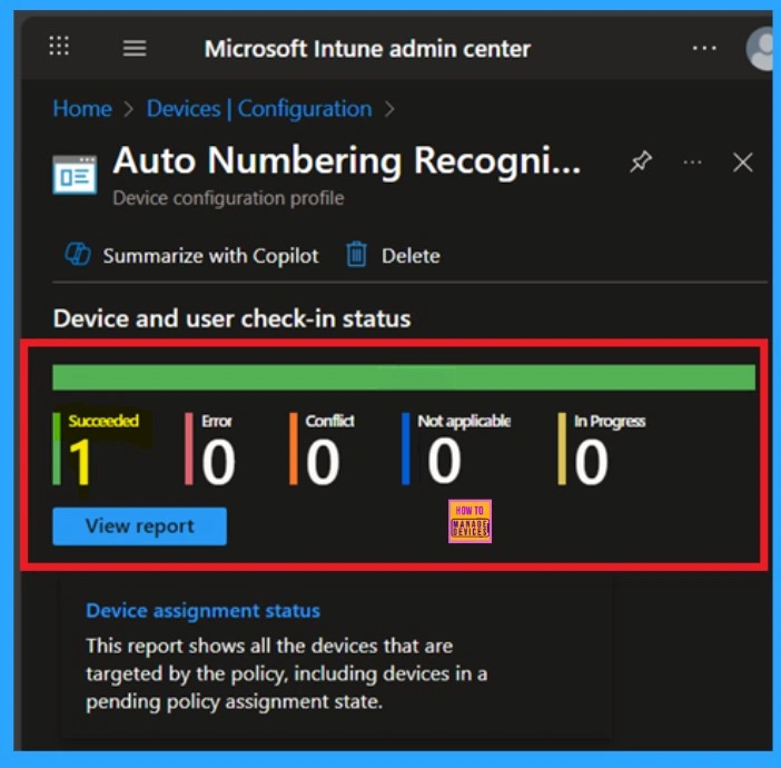 Auto Numbering Recognition user in OneNote in Intune Policy 9 Auto Numbering Recognition user in OneNote in Intune Policy - Fig.9