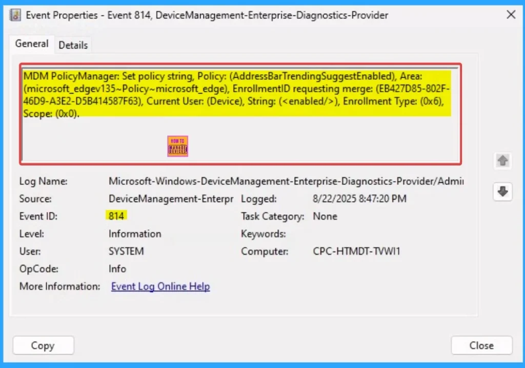Control Microsoft Bing Trending Suggestions in the Address Bar Policy using Intune 11 Control Microsoft Bing Trending Suggestions in the Address Bar Policy using Intune - Fig.11