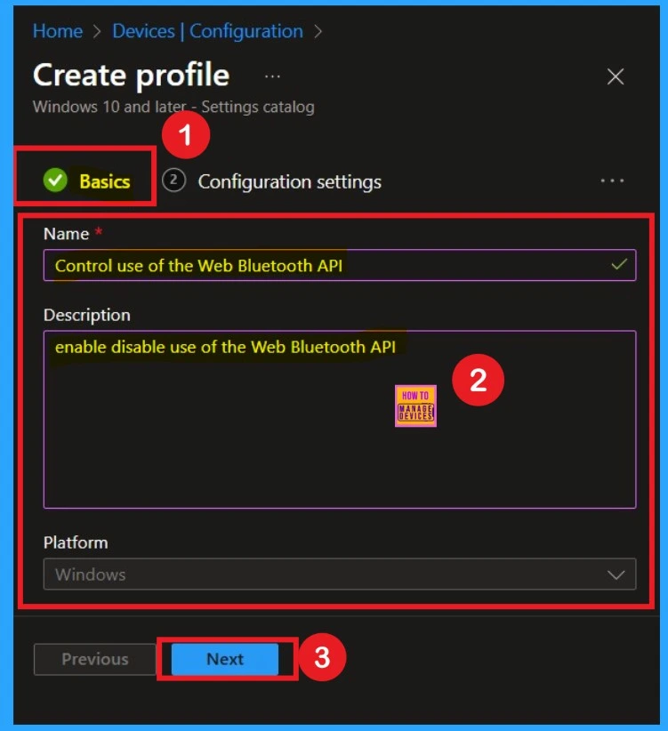 Take Control of Your Browser Security Manage Web Bluetooth in Edge Browser with Intune Policy 2 Take Control of Your Browser Security Manage Web Bluetooth in Edge Browser with Intune Policy -Fig.2