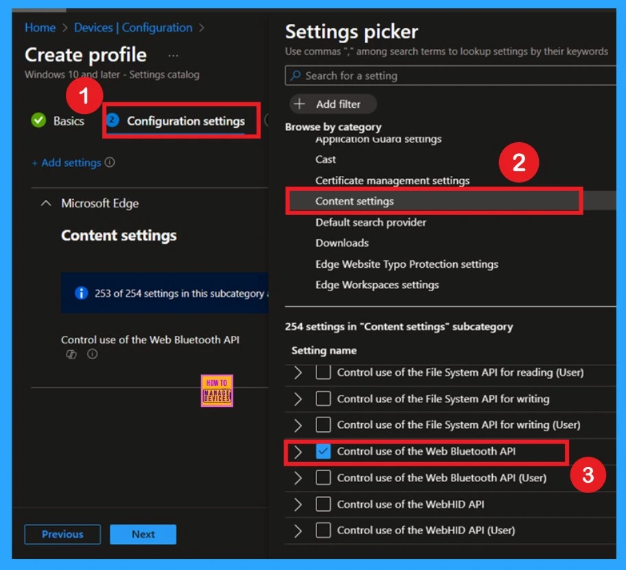 Take Control of Your Browser Security Manage Web Bluetooth in Edge Browser with Intune Policy 3 Take Control of Your Browser Security Manage Web Bluetooth in Edge Browser with Intune Policy -Fig.3