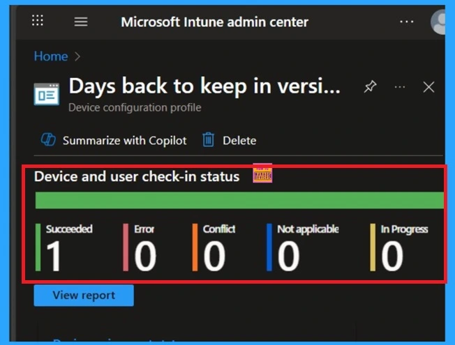 Set Retention Period for OneNote Version History using Intune Policy 9 Set Retention Period for OneNote Version History using Intune Policy - Fig.9