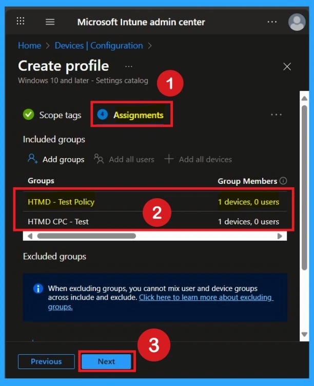 Default Profile Setting Enabled Policy in MS Edge using Intune 7 Default Profile Setting Enabled Policy in MS Edge using Intune - Fig.7