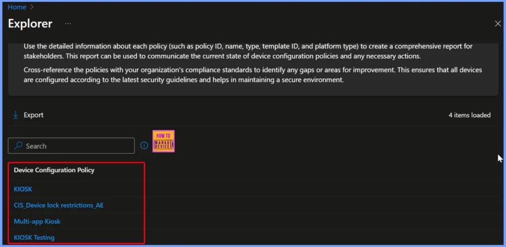 How to Retrieve General Device Configuration Policies for Android Device Owner using Intune Copilot Explorer 6 How to Retrieve General Device Configuration Policies for Android Device Owner using Intune Copilot Explorer - Fig.6
