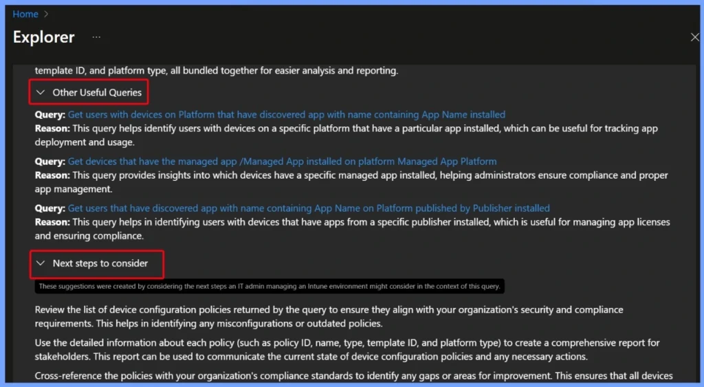 How to Retrieve General Device Configuration Policies for Android Device Owner using Intune Copilot Explorer 5 How to Retrieve General Device Configuration Policies for Android Device Owner using Intune Copilot Explorer - Fig.5