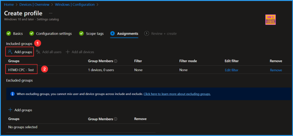 Easy way to Enable Windows Backup using Microsoft Intune Configuration 9 Easy way to Enable Windows Backup using Microsoft Intune Configuration. Fig. 9