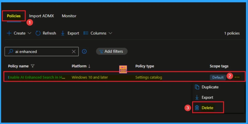 Enable AI Enhanced Search in History Policy in Microsoft Edge to Controls Data Privacy using Intune 13 Enable AI Enhanced Search in History Policy in Microsoft Edge to Controls Data Privacy using Intune - Fig.13