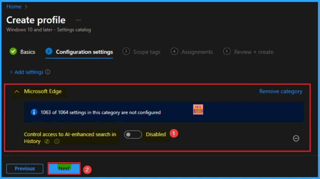 Enable AI Enhanced Search in History Policy in Microsoft Edge to Controls Data Privacy using Intune 5 Enable AI Enhanced Search in History Policy in Microsoft Edge to Controls Data Privacy using Intune - Fig.5