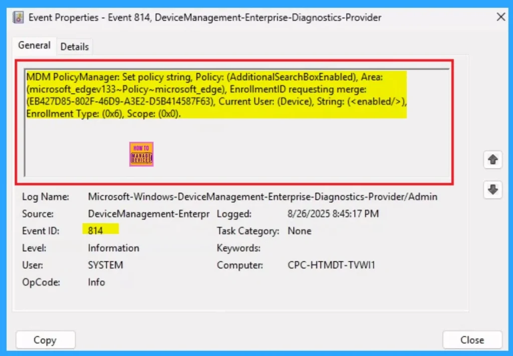 Enable Additional Search Box in MS Edge for Better Search Experience using Intune 11 Enable Additional Search Box in MS Edge for Better Search Experience using Intune - Fig.11