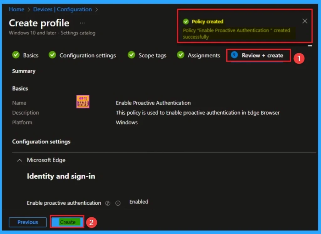 Enable Automatic Sign-in to Bing MSN and Copilot in Microsoft Edge Browser using Intune 10 Enable Automatic Sign-in to Bing MSN and Copilot in Microsoft Edge Browser using Intune - Fig.10