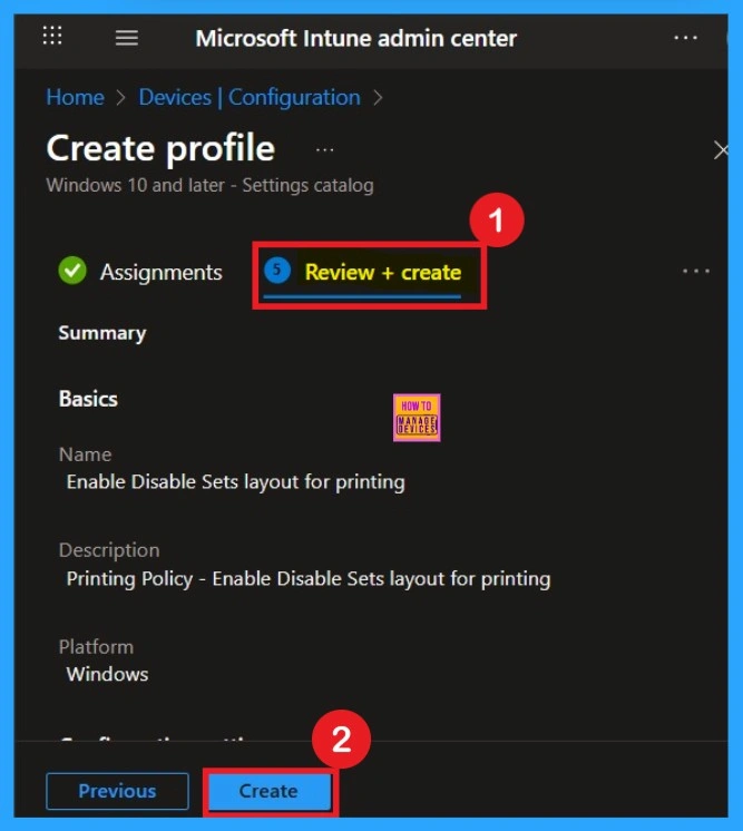 Enable Disable Sets Layout for Printing in MS Edge using Intune Policy 8 Enable Disable Sets Layout for Printing in MS Edge using Intune Policy - Fig.8