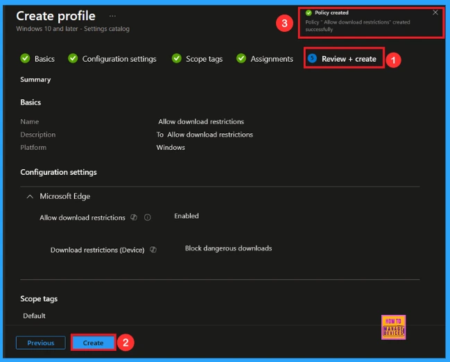 Restrict All Downloads from Microsoft Edge Browser to Protect Data using Intune 9 Restrict All Downloads from Microsoft Edge Browser to Protect Data using Intune - Fig.8