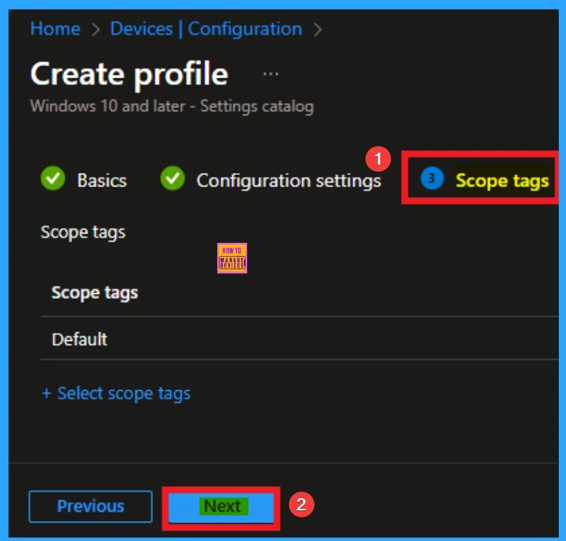 Enable HTTPS Warning Page Policy for MS Edge Browser to Control User Access from SSL Errors using Intune 7 Enable HTTPS Warning Page Policy for MS Edge Browser to Control User Access from SSL Errors using Intune - Fig.7