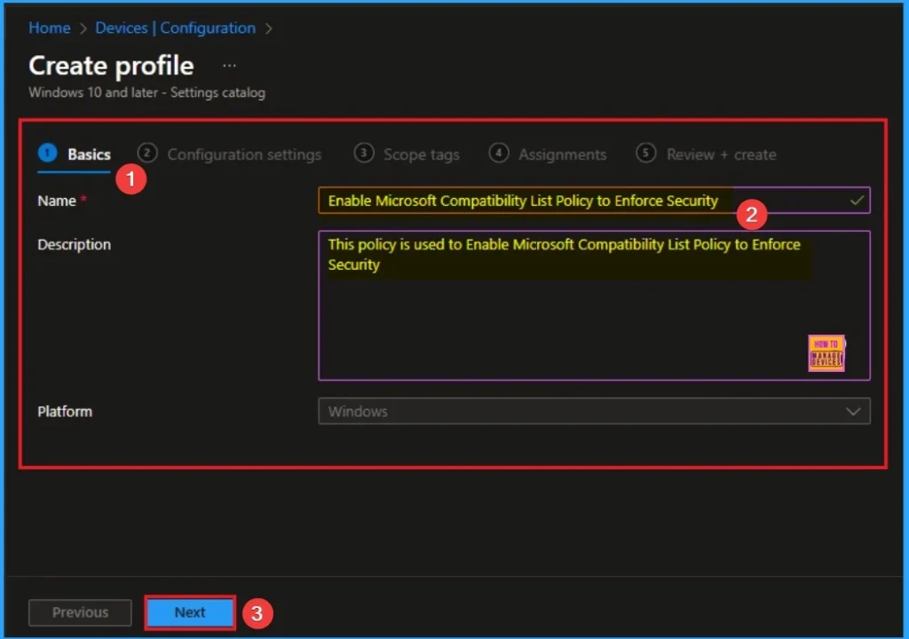 Enable Legacy Web App Compatibility in MS Edge Browser using Intune 3 Enable Legacy Web App Compatibility in MS Edge Browser using Intune - Fig.3