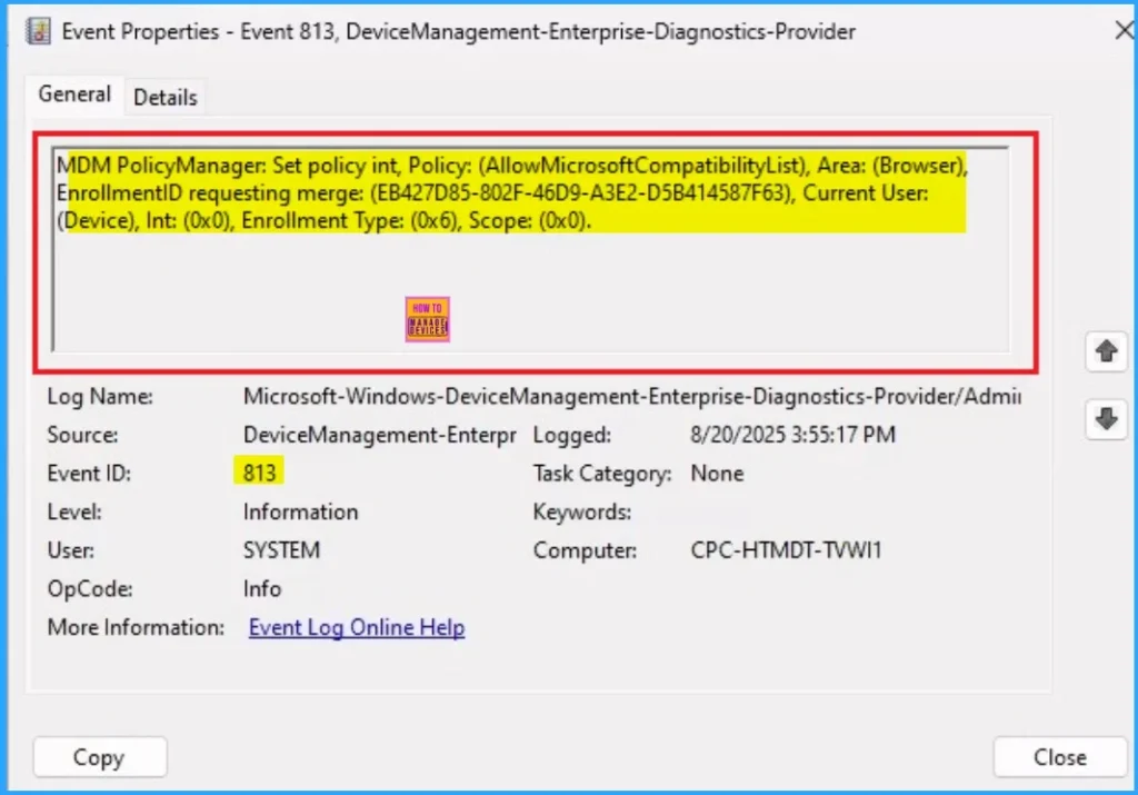 Enable Legacy Web App Compatibility in MS Edge Browser using Intune 11 Enable Legacy Web App Compatibility in MS Edge Browser using Intune - Fig.11