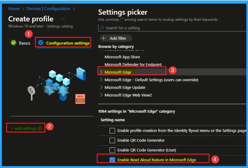 Enable Read Aloud Feature on Microsoft Edge Address Bar More Menu to Enhance Accessibility using Intune 4 Enable Read Aloud Feature on Microsoft Edge Address Bar More Menu to Enhance Accessibility using Intune 3