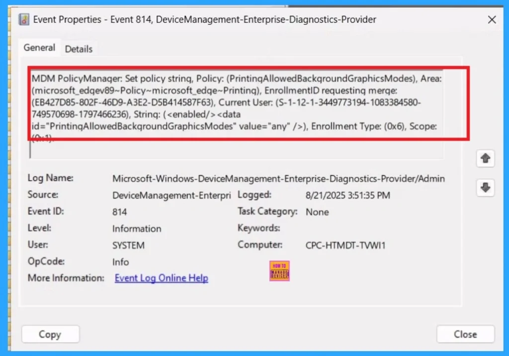 Enable Restrict Background Graphics Printing Mode for MS Edge using Intune Policy 10 Enable Restrict Background Graphics Printing Mode for MS Edge using Intune Policy - Fig.10