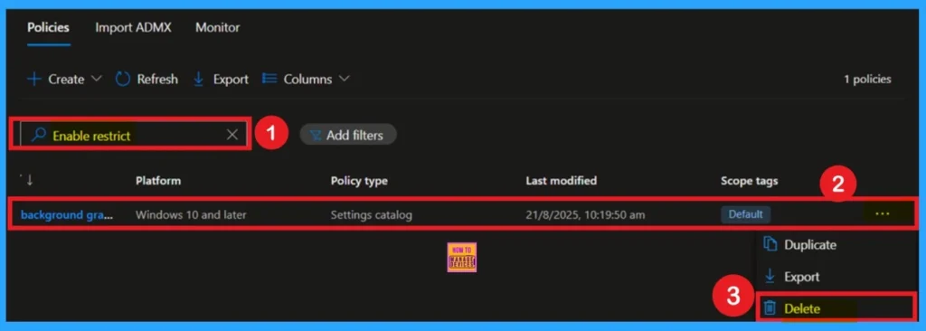 Enable Restrict Background Graphics Printing Mode for MS Edge using Intune Policy 12 Enable Restrict Background Graphics Printing Mode for MS Edge using Intune Policy - Fig.12