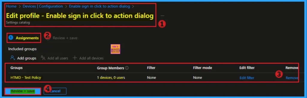Enable Sign in Click to Action Dialog Policy in MS Edge for Accessing Resources using Intune 13 Enable Sign in Click to Action Dialog Policy in MS Edge for Accessing Resources using Intune - Fig.13