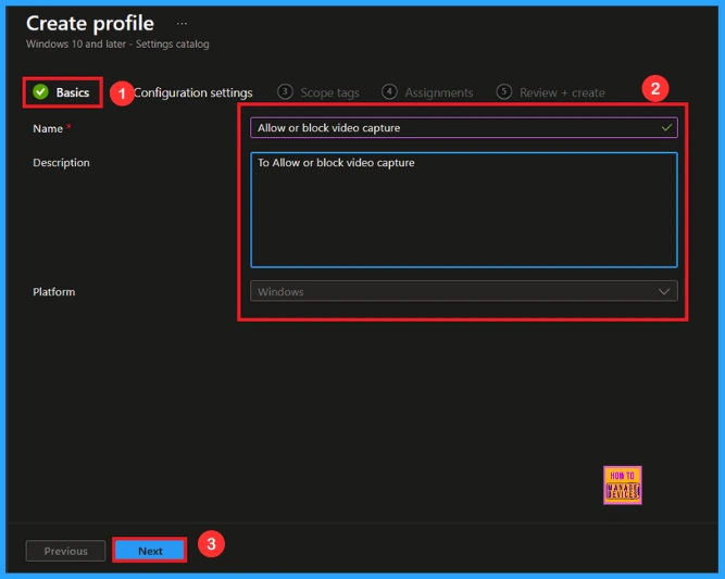 Enable Video Capture for Microsoft Edge Browser to Control Site Access using Intune 3 Enable Video Capture for Microsoft Edge Browser to Control Site Access using Intune - Fig.2