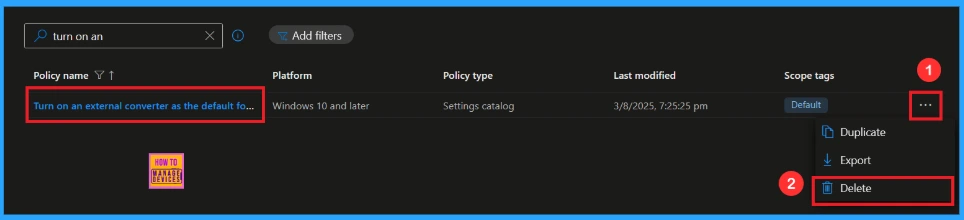 Manage External Converters for File Extensions using Intune Policy 13 Manage External Converters for File Extensions using Intune Policy - Fig.12